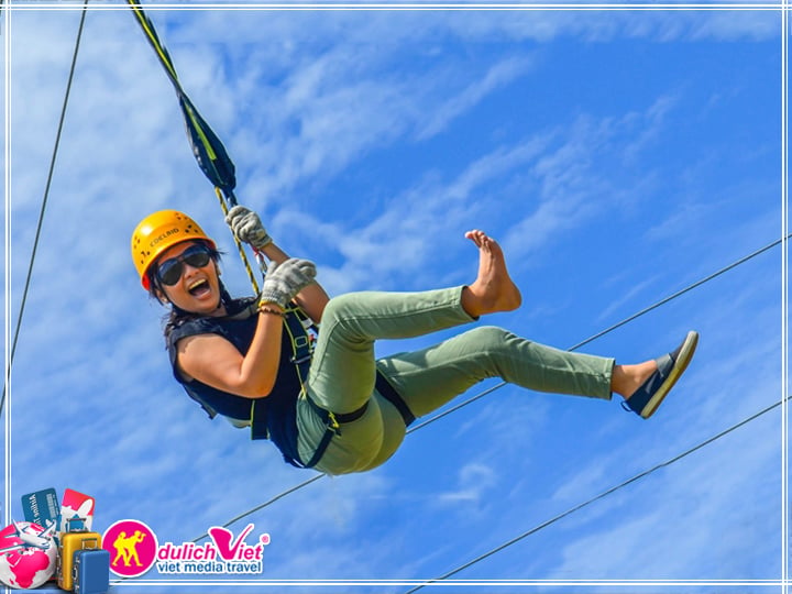 Vé tham quan Singaproe MegaZip Fun - ParaJump Packages giá tốt 2025